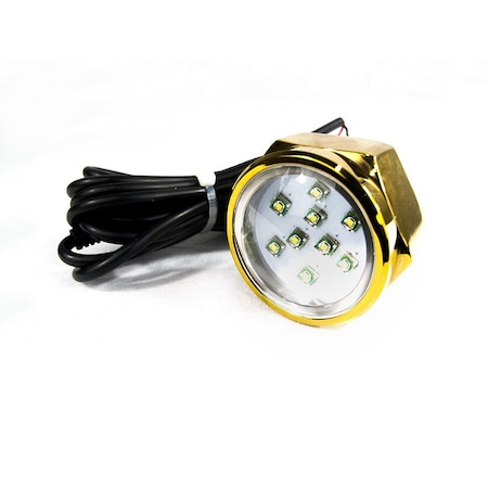 Marine Sport MS-27W-DP-G LED Drain Plug Light (Marine Sport NEW - 27W CREE LED drain plug lights Green IP68)